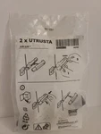 (pack Of 2) Ikea Utrusta Hinge 110-125 402.418.23 New. Fixed Price $8.99.