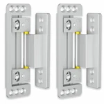 Bartuda 2 Pack Ultrathin Hidden Door Hinges, Silvery Heavy Duty Adjustable In.... Fixed Price $54.93.
