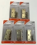 National Hardware N146-960 Non-removable Pin Hinges 2-1/2" Brass 10(5 Pks Of 2). Fixed Price $26.99.