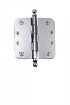 Chrome Plated Brass Cabinet Door Hinges 4 X Removable Stainless Steel Tip Pins. Fixed Price $35.99.