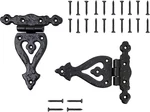 Adonai Hardware Alleluia Antique Cast Iron Vintage Heavy Duty Hinges (5.3" X 2. Fixed Price $29.08.