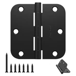 Door Hinges Matte Black - 12 Pack 3.5 Inch Rounded Interior.... Fixed Price $37.17.