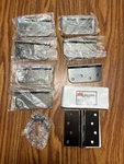 Deltana #S44U15A-R 4" X Square Antique Nickel Pair 8 Hinges Total. Fixed Price $40.00.