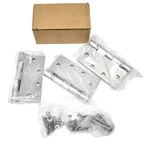 Lot Of 3 Mckinney Macpro 4-1/2" X Full Mortise 5 Knuckle Bearing Hinges. Fixed Price $16.99.