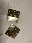 Emtek 91023MB 3.5"X3.5" Mortise Hinge Pair, Medium Bronze, 1/4" Radius. Fixed Price $11.99.