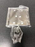 Emtek 91023US7 French Antique 3.5"X3.5" Hinge Pair, 1/4" Radius, Plain Bearing. Fixed Price $13.03.