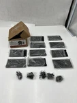(box Of 10) Design House 4" Steel Door Hinge Matte Black Square Corner 188995. Fixed Price $17.49.