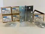 Macpro Mckinney MPB79 26D 4 1/2" Steel Hinges- (5) Boxes Of 3 Each. Fixed Price $71.99.