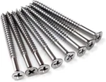 Polished Chrome Wood Screws 9 X 1/4 Inch For Residential Door Hinges - 24 Pack. Fixed Price $23.00.