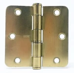 Stanley 3 X US4 1/4" Radius Corner Hinges Lot 8 Total With Screws. Fixed Price $21.99.