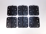 Hager RC1841 4.0" X Black Hinge, Door US10R (qty 6). Fixed Price $23.95.