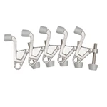 Design House Jumbo Hinge Door Stop Satin Nickel, 2.2-INCH, 5-PACK. Fixed Price $43.25.