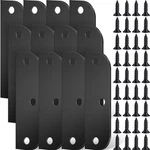 Dunzy 12 Pcs Door Hinge Filler Plates Kit, 3.5 Inch With 5/8 Black. Fixed Price $27.99.