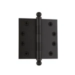 Grandeur Heavy Duty Brass Door Hinge With Square Corners 4" X Ball Tip. Fixed Price $48.04.