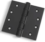 Haidms 304 Stainless Steel Matte Black 4'' Hinges For Exterior Doors Ball. Fixed Price $35.16.
