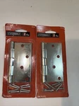 Everbilt Inch Utility Door Hinge Zinc Plated Model 240907 Lot Of. Fixed Price $16.49.