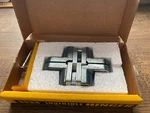 Soss #208 Invisible Hinge Nickel For 1" Thick Doors - Nos. Fixed Price $14.99.