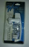 Hampton Products-wright White Keyed Button Latch. Fixed Price $13.85.