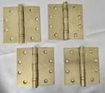 Pbb -BB81 4-1/2" X Ball Bearing Hinge Steel Dull Brass Finish. Fixed Price $11.96.
