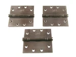 World Class Hinges BB51, 630 US32D, Dull Stainless Amsxhws, 4.5X4.5 Door. Fixed Price $18.00.