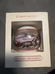 1982 Currier And Ives Glass Ball. Fixed Price $5.00.