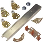 Johnson Hardware 2200 Aluminum By-pass Door Set 1-3/8 Max. Fixed Price $46.59.