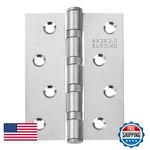 Voluka 12 Pack Stainless Steel Hinges For Exterior Interior Doors 4IN. Fixed Price $73.65.