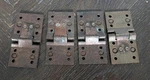 Vintage Keeler Brass Co. Butler Tray Hinges Kbc N2659 Solid - Set Of 4. Fixed Price $49.99.