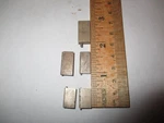 Vtg Sterling Silver Hinges 5 Total 1 Matched Set And 3 Other Findings. Fixed Price $174.95.