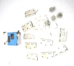 12 Pack Reliabilt Radius Mortise Door Hinge Satin Nickel 3-1/2" X 5/8" 0352846. Fixed Price $7.99.