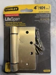 New Stanley Adjustable Spring Door Hinge CD2060R 4 Satin Brass Finish. Fixed Price $11.99.
