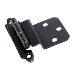Pair Amerock 3/8" Inset Hinge Oil-rubbed Bronze Face Mount Free Swing BP3417ORB. Fixed Price $6.24.