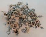 Stanley Hardware Eye Bolt & Nuts Zinc 130# 13-0190/8413 33923-00273 X3 25+. Fixed Price $14.00.
