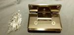 Portals OCN80176.619 Oceana Heavy Duty 90 Wall Glass Hinge Brushed Nickel. Fixed Price $49.00.