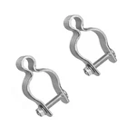 2 Pack 1-5/8INCH Chain Link Fence Frame Gate Post Hinge/galvanized Steel Zinc.... Fixed Price $18.31.