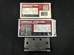 Lot Of Pk HG100014 Tell Manufacturing H4545 Series 4-1/2-IN Commercial Hinge. Fixed Price $24.99.