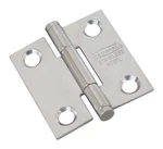 National Hardware N276-956 Stainless Steel Square Corner Door Hinge 1-1/2 In.. Fixed Price $15.85.