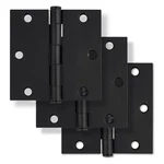 Miseno MDH3523 3-1/2 X Plain Bearing Square Corner Door Black. Fixed Price $25.43.