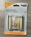 National Hardware N100-049 Satin Brass Double-acting Spring Hinge 3 X In.. Fixed Price $16.99.