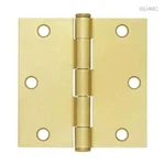 (5 Pack) 3-1/2 Inch Square Corner Hinge Per Pkg LQ-HN0008G-SB-R. Fixed Price $39.30.