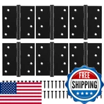 Kolet Ball Bearing Door Hinges, 4 Inches Exterior Square. Fixed Price $80.88.