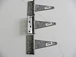 National Hardware N129-395 T-hinge Frame Leaf Steel Galvanized, Pieces. Fixed Price $15.95.