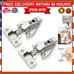 2 Pcs Full Overlay Soft Close Cabinet Hinges 105 Stainless Steel Comfort. Fixed Price $15.99.