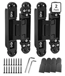 Hbl Pack Of 2 Hidden Door Hinges Ultra-thin Adjustable Concealed New. Fixed Price $44.77.
