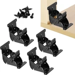 4 Pack Folding Brackets Self Lock Hinge With Screws For Table Legs New. Fixed Price $17.57.