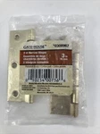 Gate House " Inch Hinge Square Corner, Polished Brass Gold, 0308967. Fixed Price $6.95.