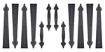Sankins 2 Pack/set Garage Door Magnetic Decorative Hardware Carriage. Fixed Price $42.99.
