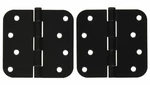 8-PACK Deltana S44R51B 4"X4" Plain Bearing 5/8" Radius Corners Mortise Hinge. Fixed Price $28.77.