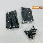 (2-PACK) Emtek 9103419 Steel Hinge 4"X4"X2.2MM, 5/8" Radius, Plain Bearing. Fixed Price $17.00.