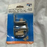 National Hardware N115-618, Swing-n-stay Cafe Door Hinge, Brass Finish, Fs. Fixed Price $9.99.